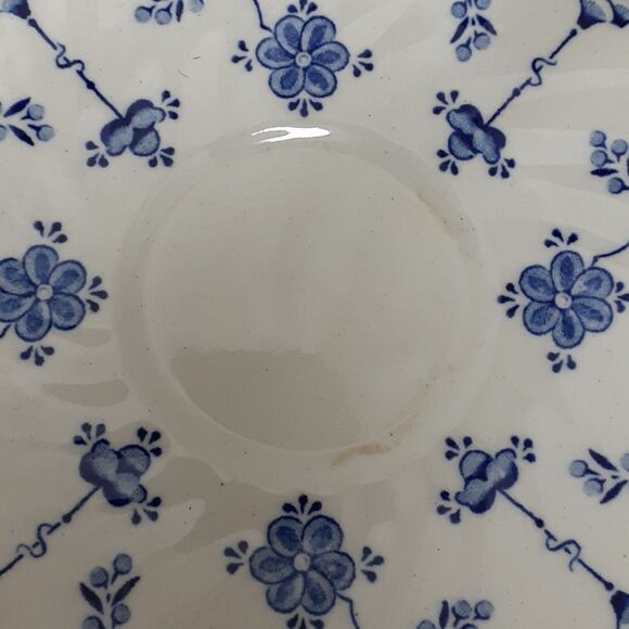 Churchill FINLANDIA (SWIRL RIM ENGLAND)11 Pc. Saucer 3" Set. - Picture 6 of 9